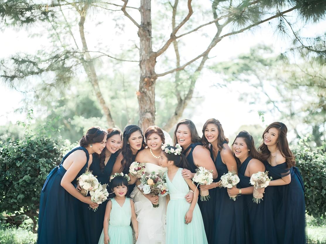 Choosing the right shoes, jewelry, and headpieces for different Infinity dress styles.