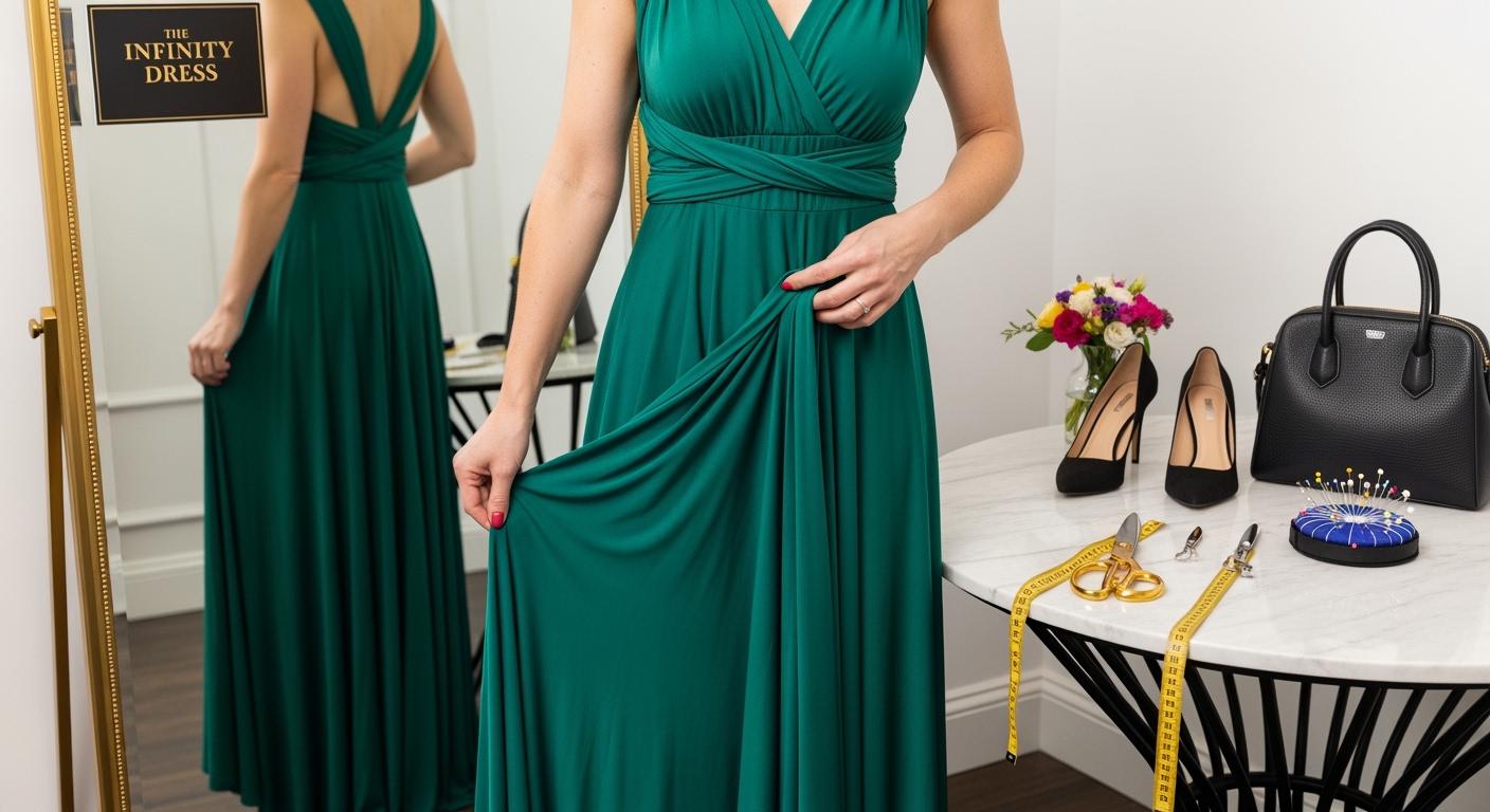 How to Alter Your Infinity Dress Length for Any Occasion