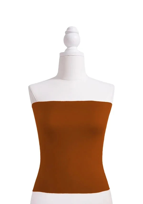 72Styles Burnt Orange Multiway Infinity Dress Bandeau