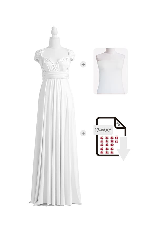Robe Convertible Infinity Dress Ivoire