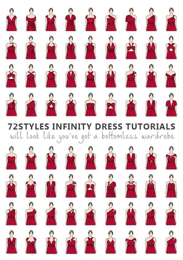 72Styles Infinity Dress Tutorials PDF Infinity Dress Styles