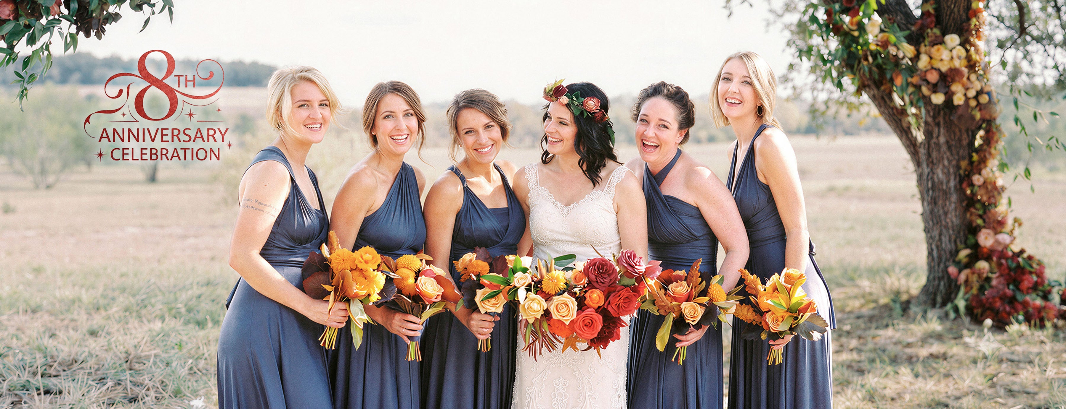 72Styles Infinity Dress for Bridesmaids
