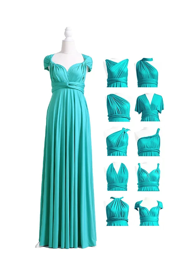 72styles Turquoise Multiway Infinity Dress