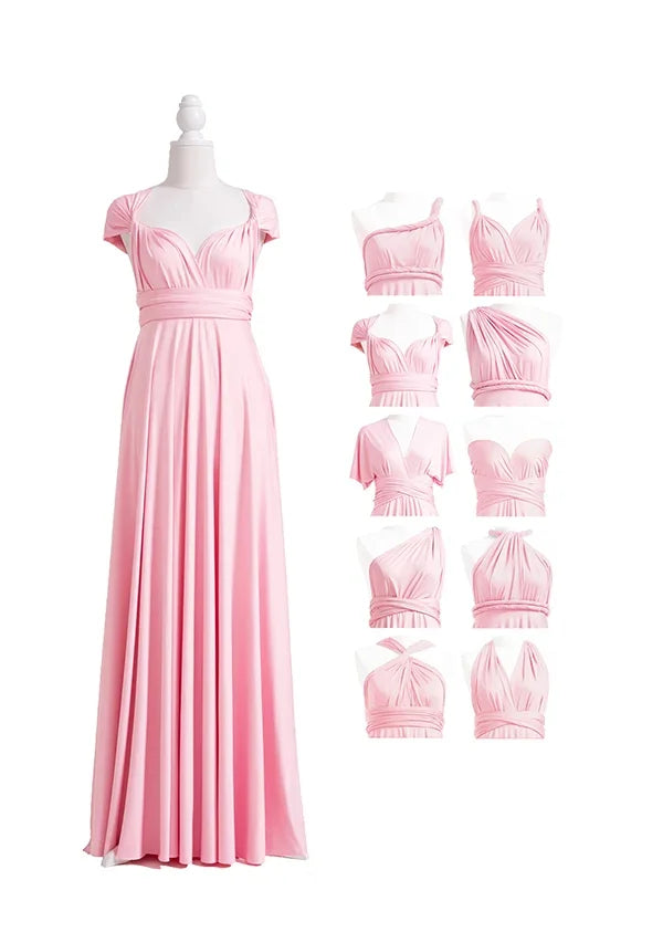 72styles Blush Pink Multiway Infinity Dress