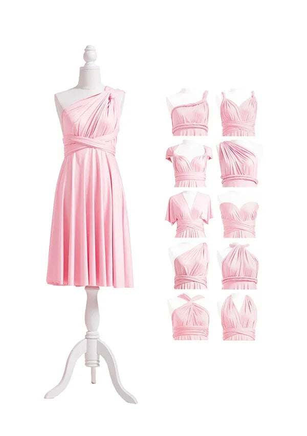 72styles Blush Pink Multiway Infinity Dress