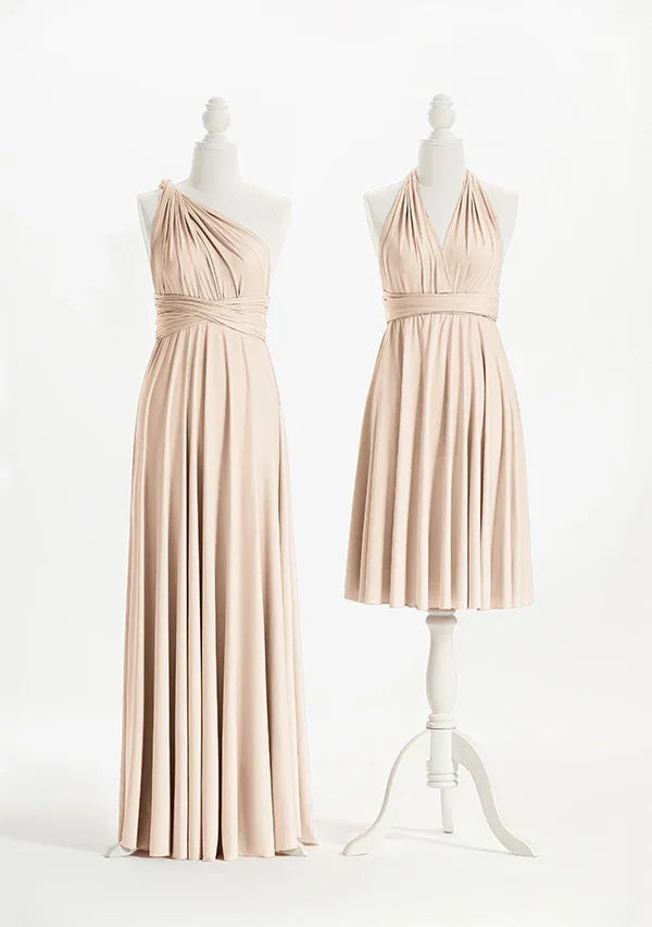 72styles Champagne Multiway Infinity Dress