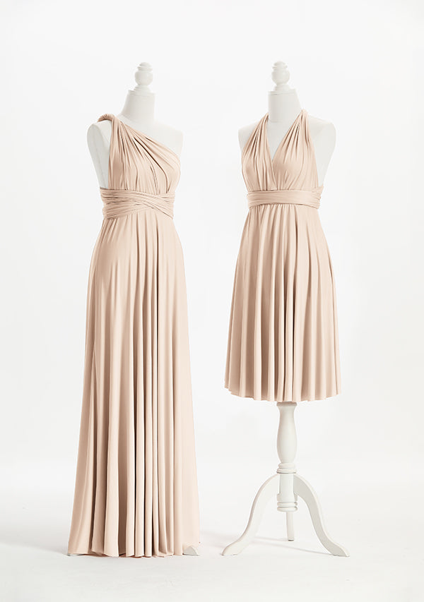 72styles Champagne Multiway Infinity Dress