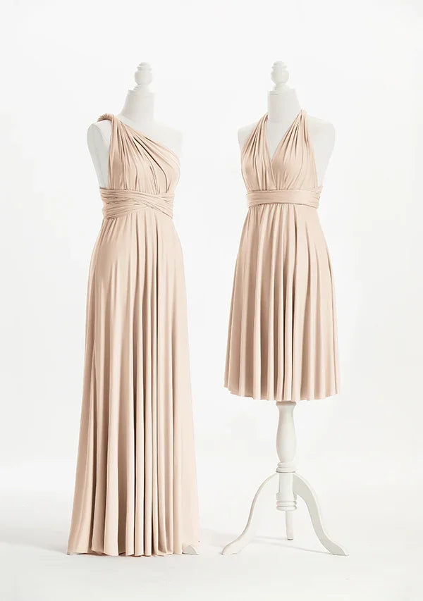 72styles Champagne Multiway Infinity Dress