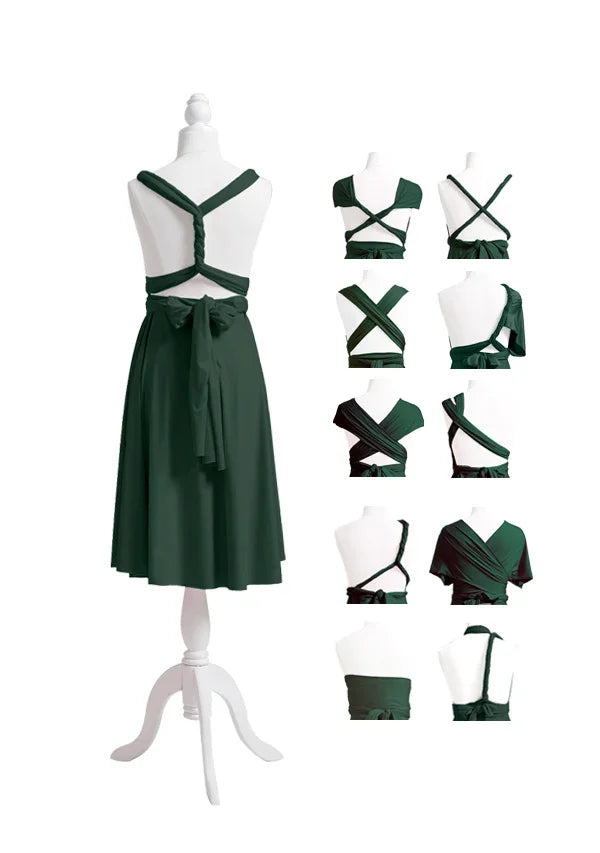 72styles Dark Green Multiway Infinity Dress