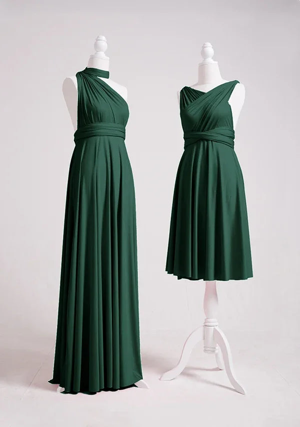 72styles Dark Green Multiway Infinity Dress