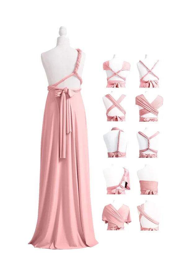 72styles Dusty Rose Multiway Infinity Dress