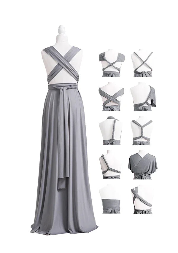 72styles Grey Multiway Infinity Dress