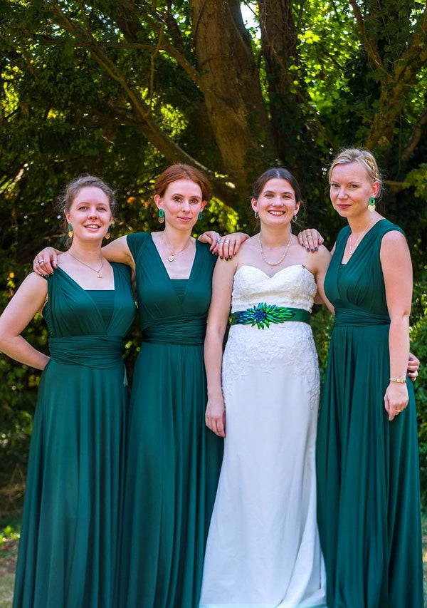 72styles Teal Multiway Infinity Dress
