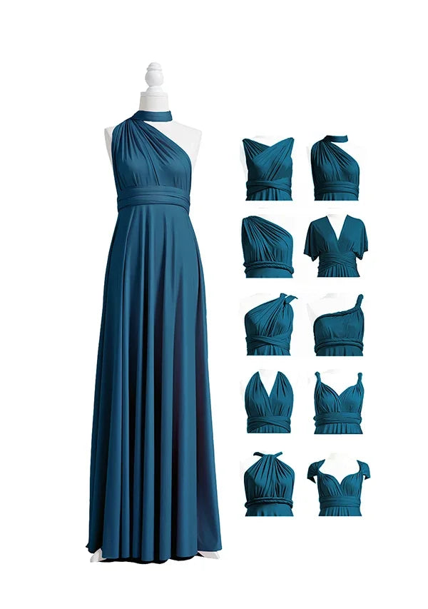 72styles Teal Blue Multiway Infinity Dress