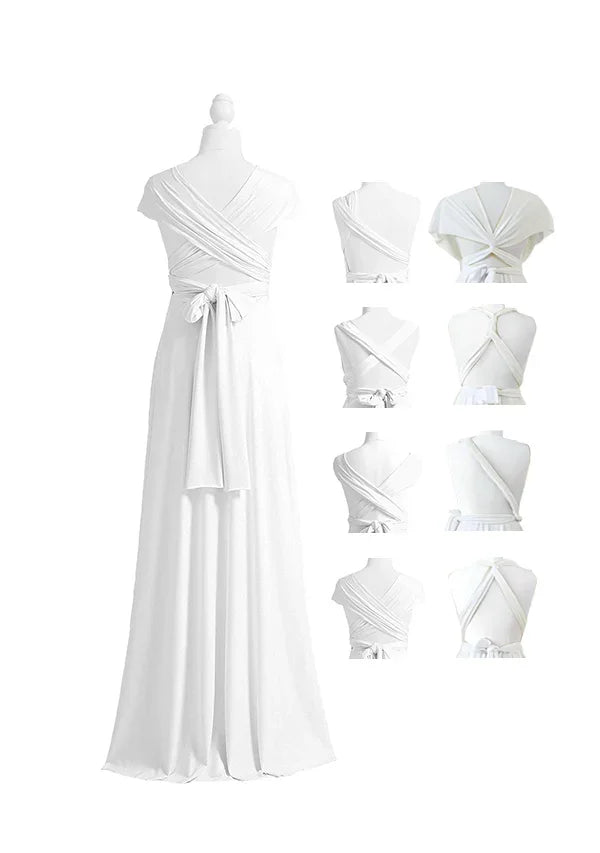 72styles White Multiway Convertible Infinity Dress