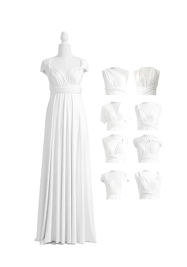 72styles White Multiway Convertible Infinity Dress