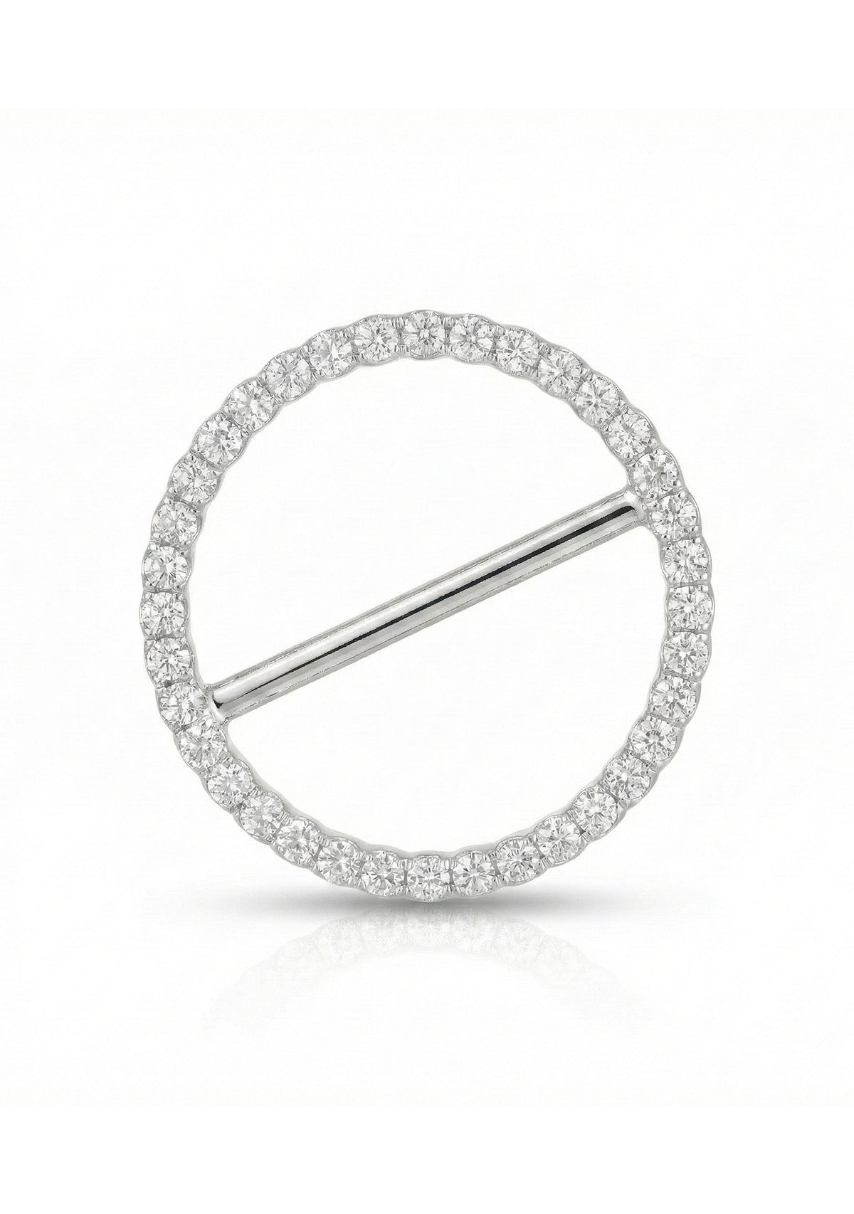 Diamante Round Strap Buckle for Infinity Dress