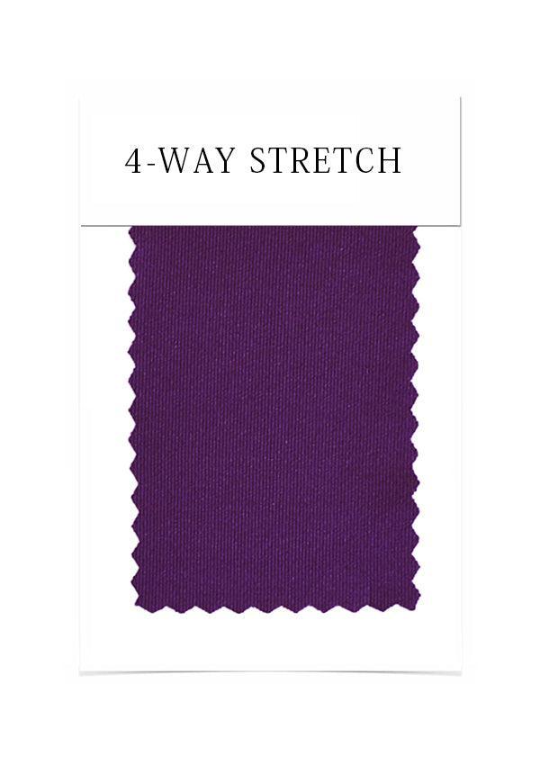 Dark Purple Fabric Sample - InfinityDress.com