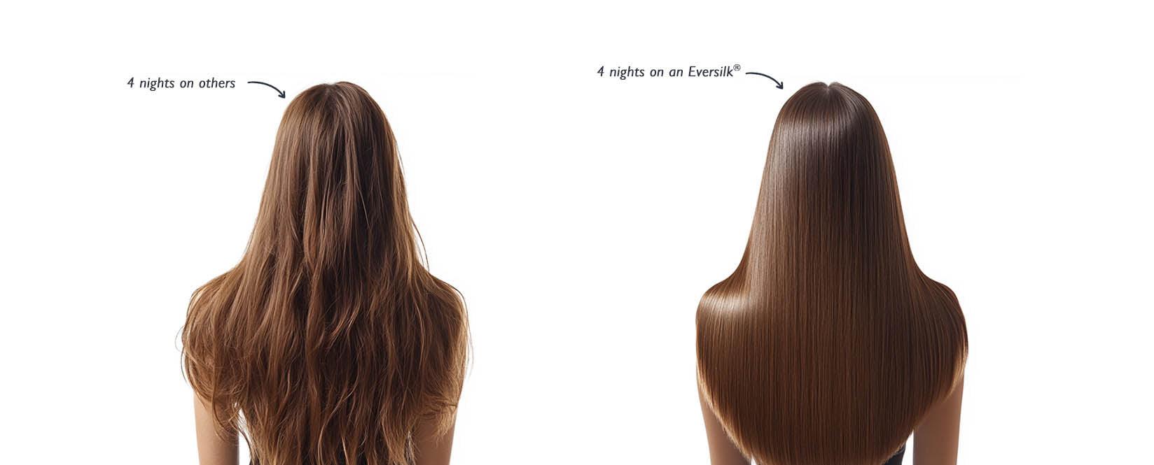 EVERSILK Benefits Before and After for Hair and Skin