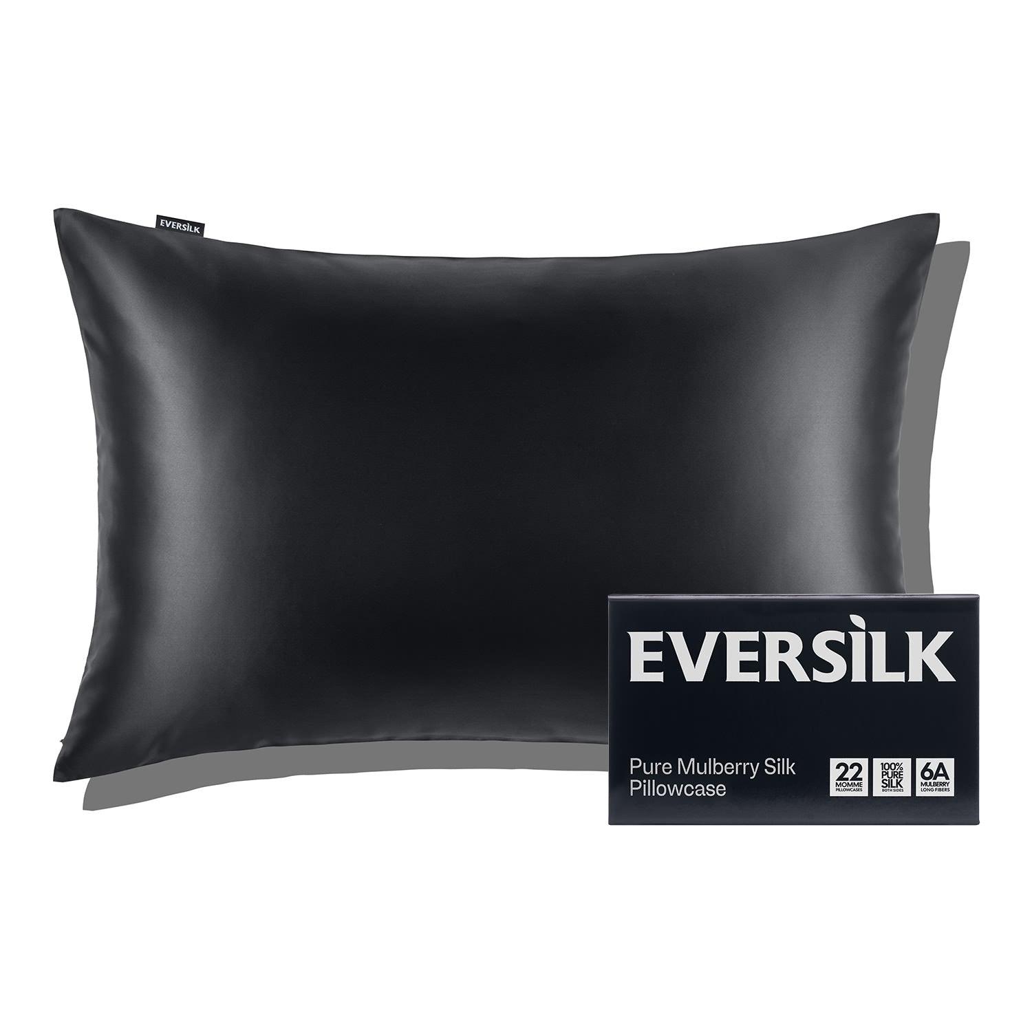 *Ideal Gift* Silk Pillowcase for Hair and Skin - 100% Mulberry Silk - 22 Momme, 6A Grade with Zipper - InfinityDress.com
