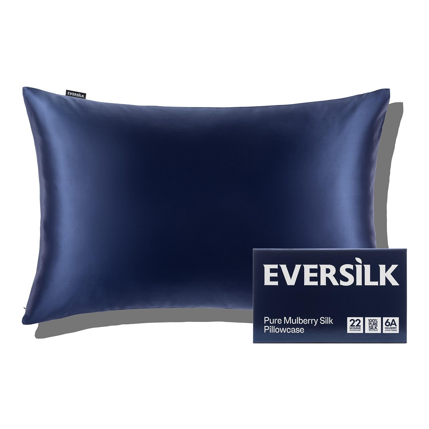 *Ideal Gift* Silk Pillowcase for Hair and Skin - 100% Mulberry Silk - 22 Momme, 6A Grade with Zipper - InfinityDress.com