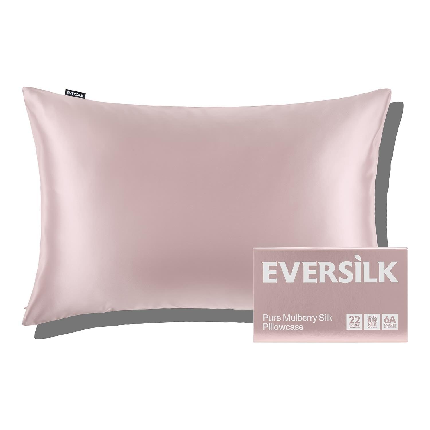 *Ideal Gift* Silk Pillowcase for Hair and Skin - 100% Mulberry Silk - 22 Momme, 6A Grade with Zipper - InfinityDress.com