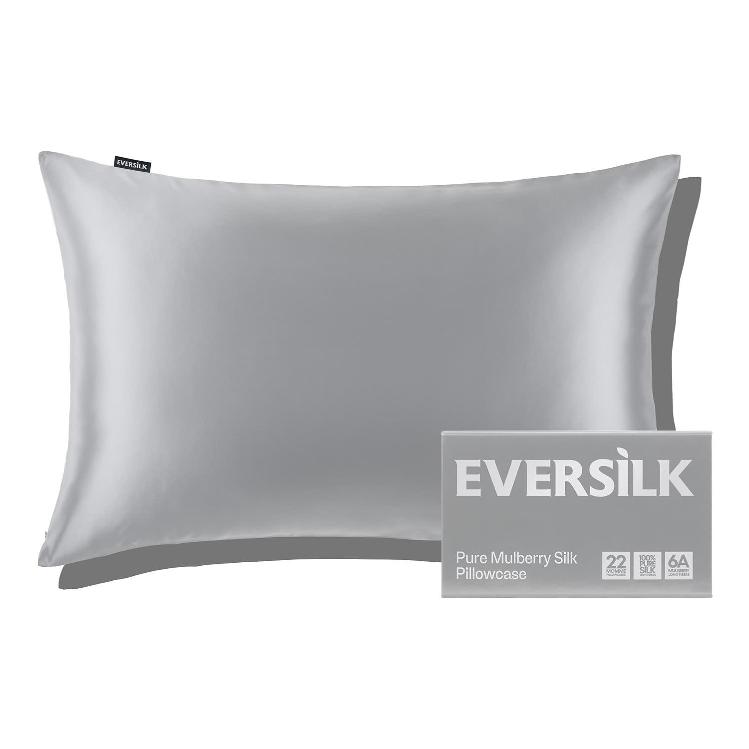 *Ideal Gift* Silk Pillowcase for Hair and Skin - 100% Mulberry Silk - 22 Momme, 6A Grade with Zipper - InfinityDress.com