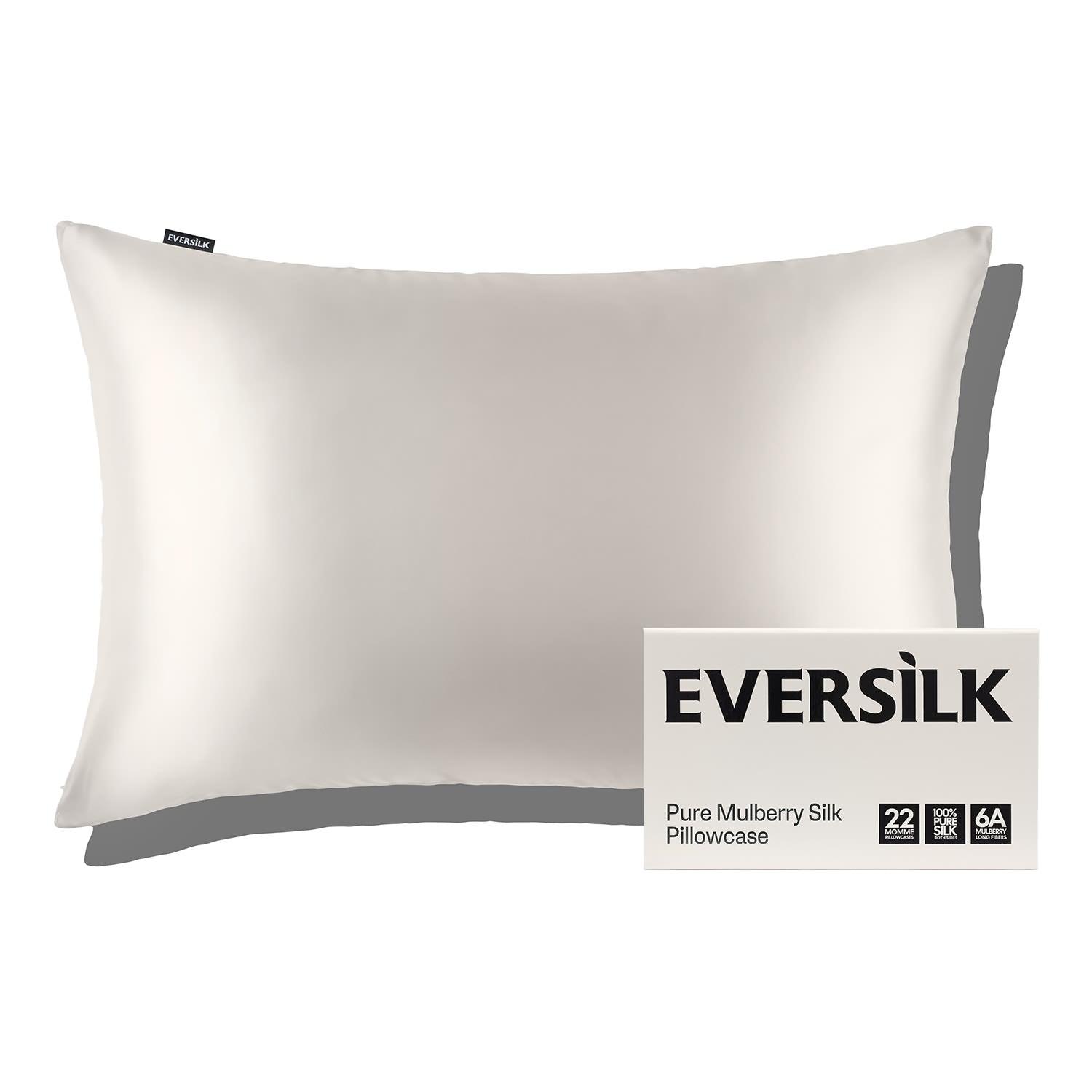 *Ideal Gift* Silk Pillowcase for Hair and Skin - 100% Mulberry Silk - 22 Momme, 6A Grade with Zipper - InfinityDress.com