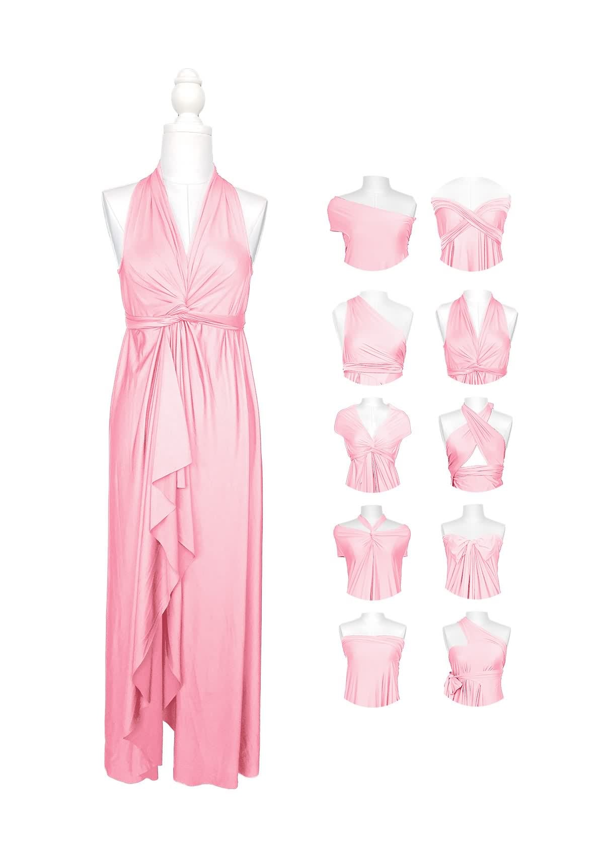 SandSea™ Blush Pink Infinity Beach Dress