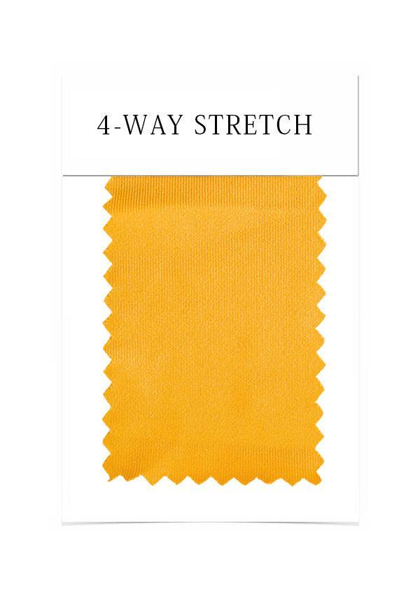 Mustard Yellow Infinity Dress Fabric Sample