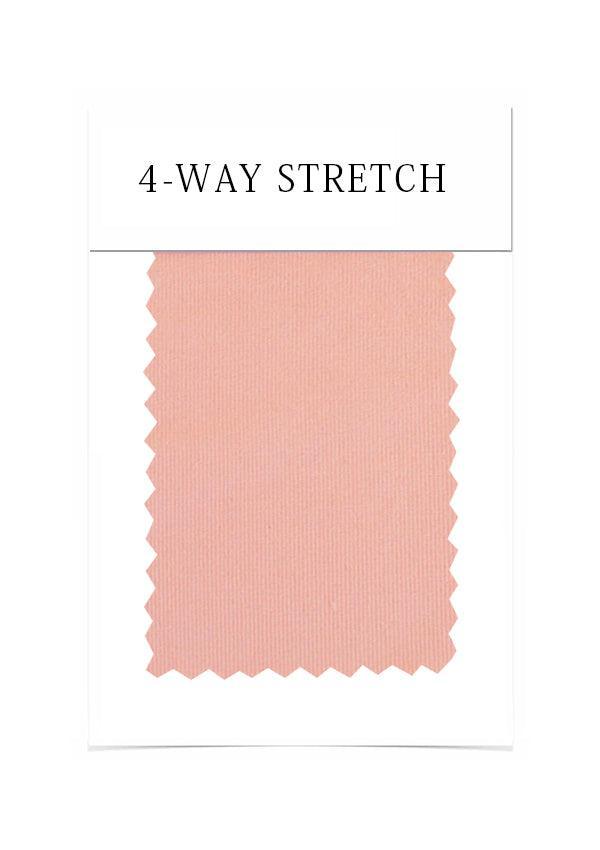 Peach Coral Fabric Sample - InfinityDress.com