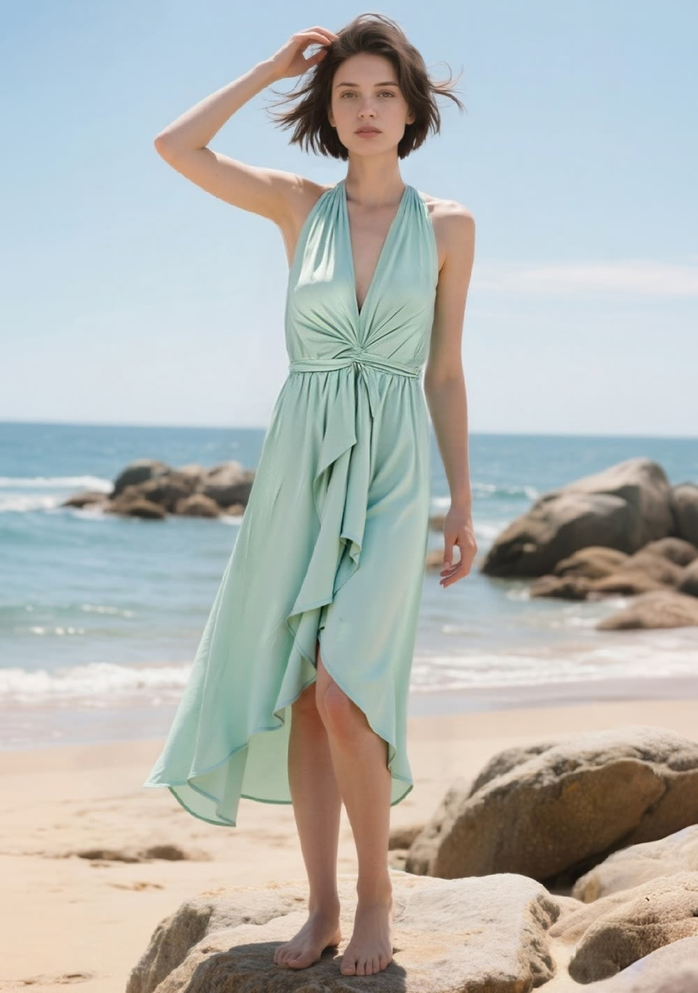 SandSea™ Sage Infinity Beach Dress