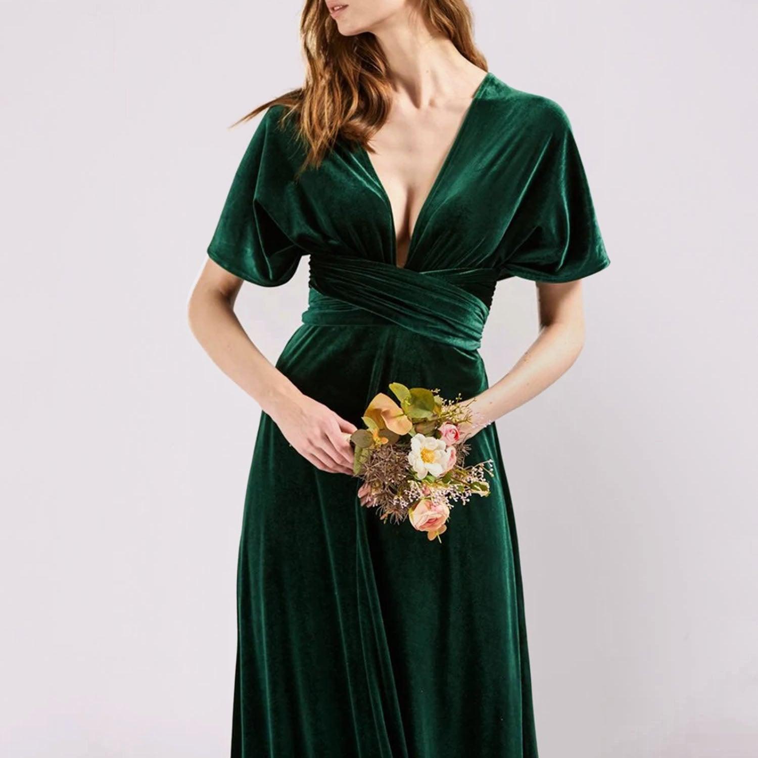 Velvet Infinity Dress