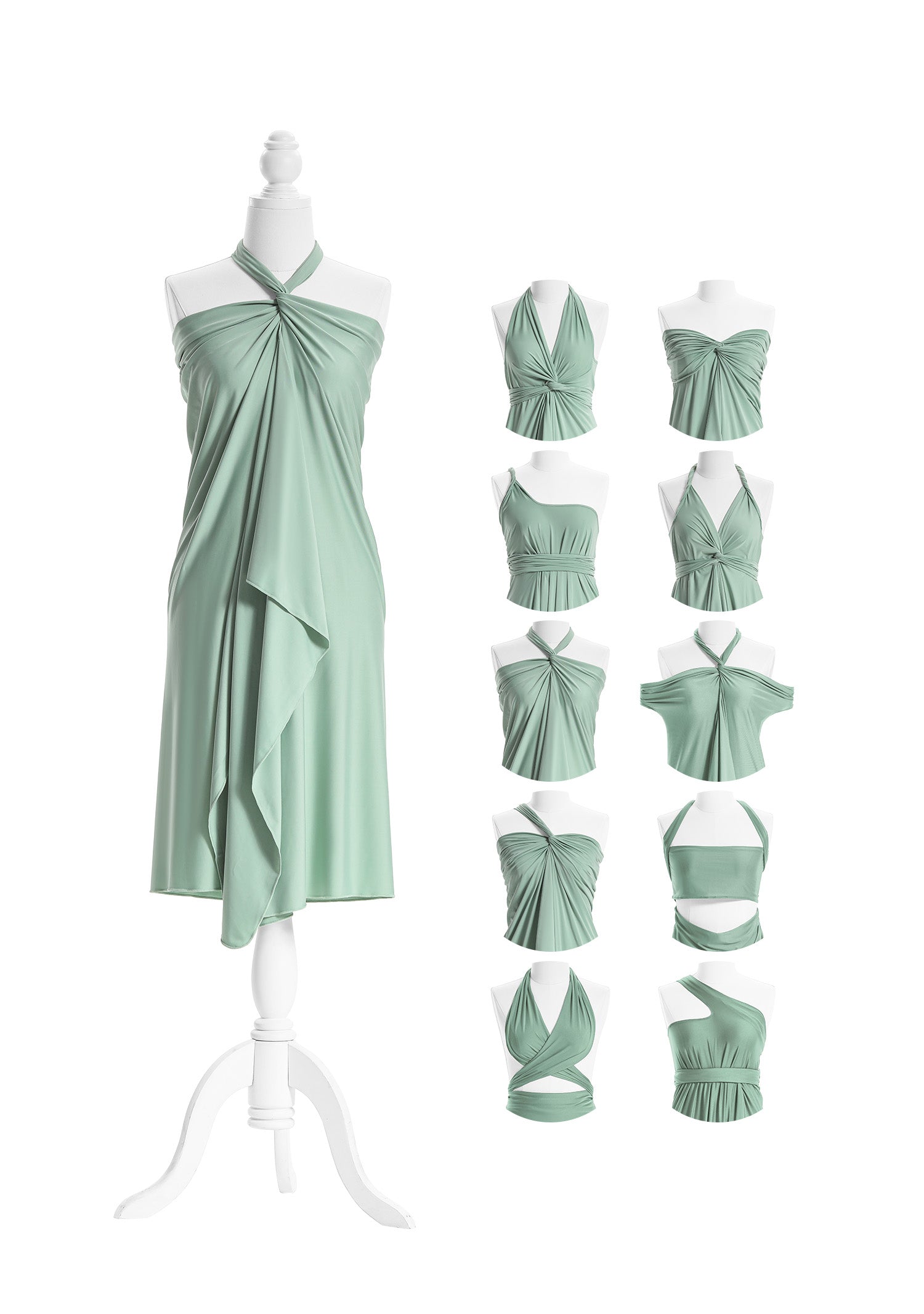 SandSea™ Sage Short Infinity Beach Dress