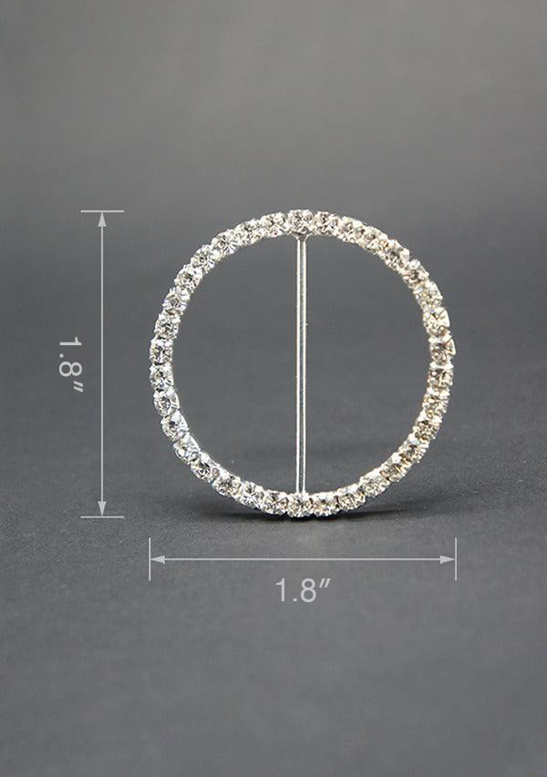 Diamante Round Strap Buckle for Infinity Dress
