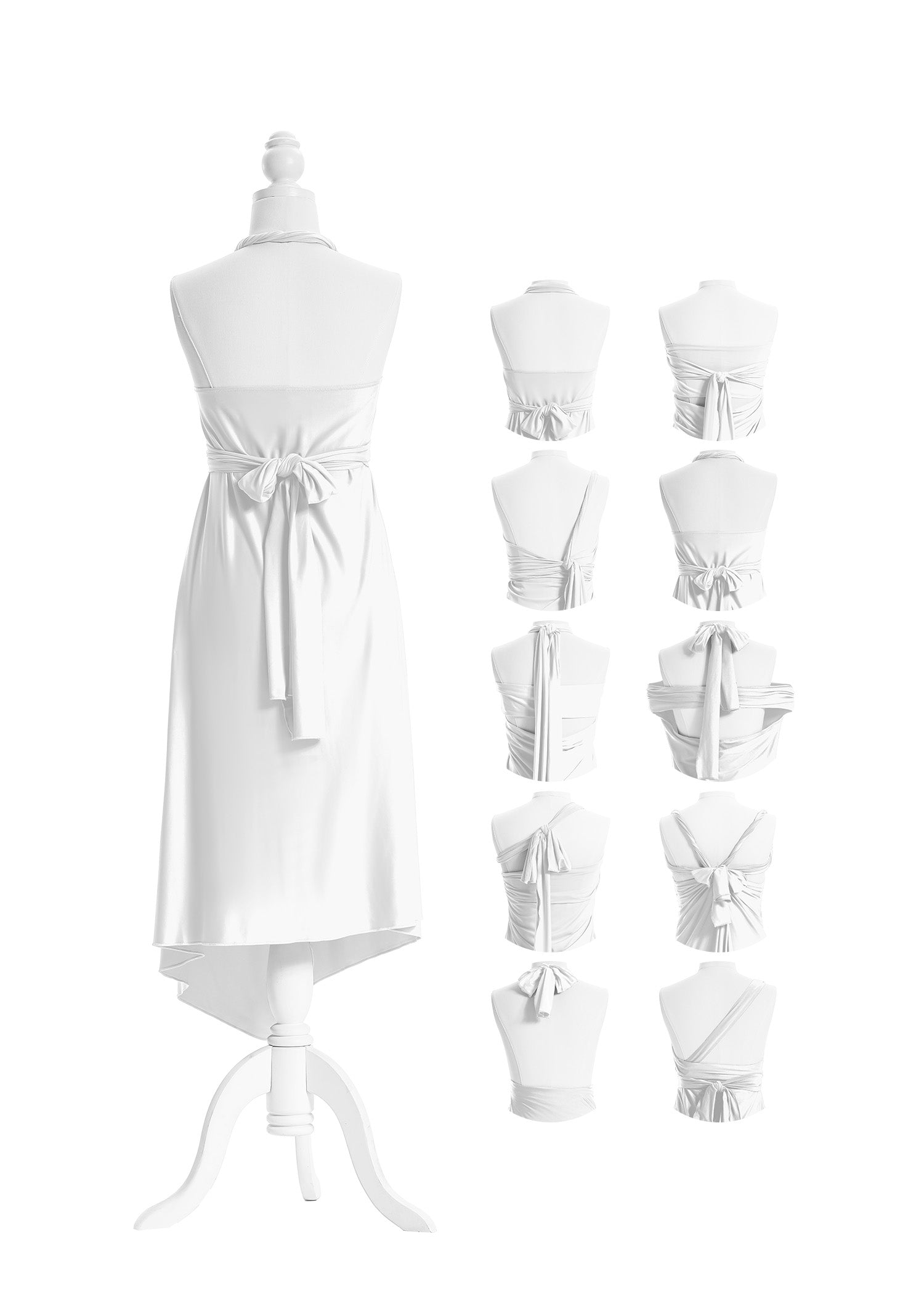 SandSea™ White Infinity Beach Dress