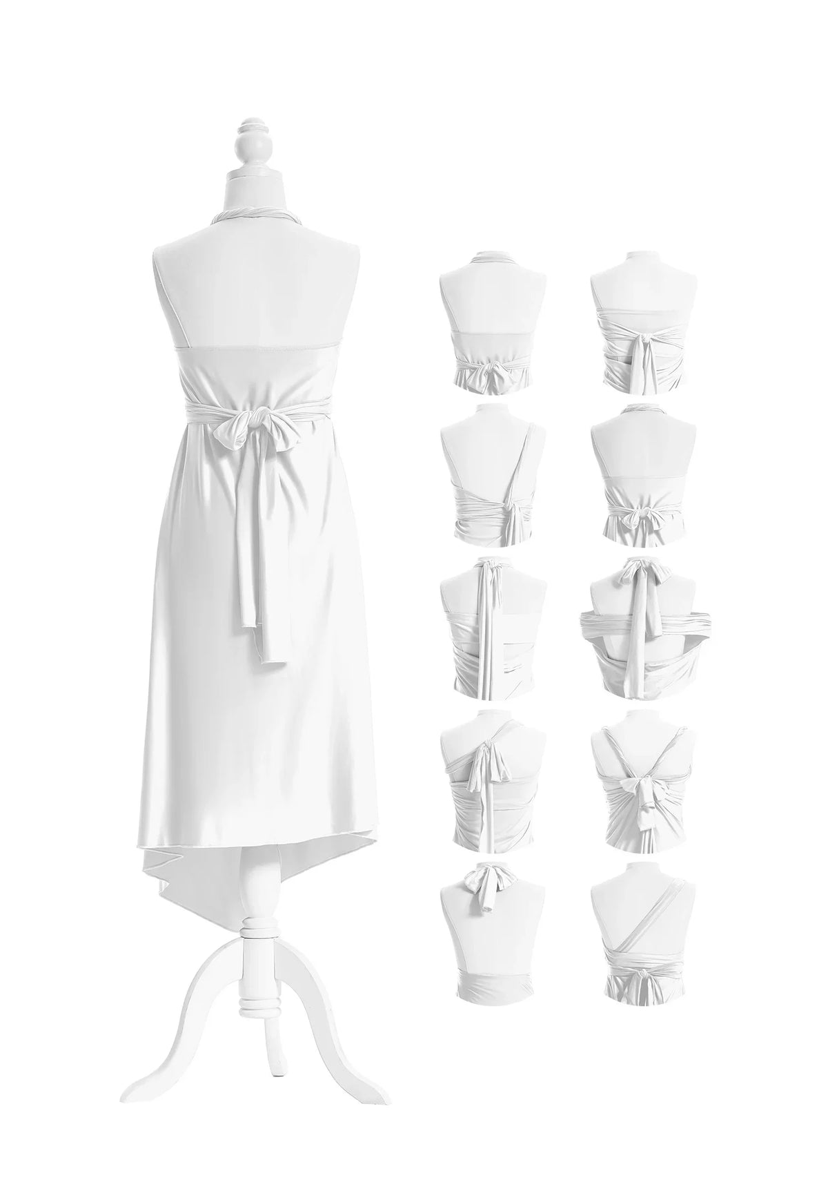 SandSea™ White Infinity Beach Dress