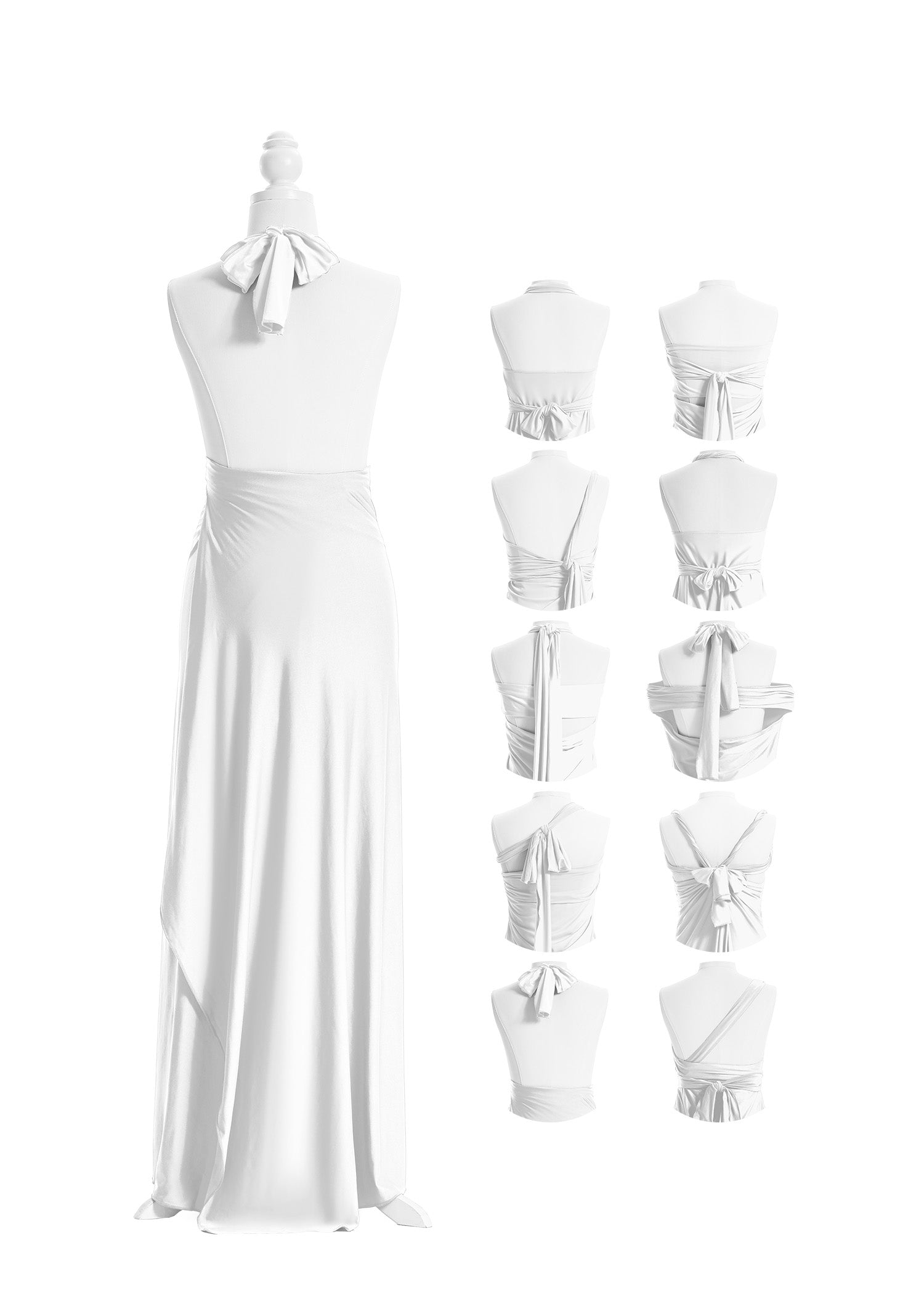 SandSea™ White Infinity Beach Dress