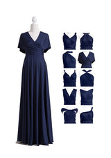Navy Blue Multiway Infinity dress