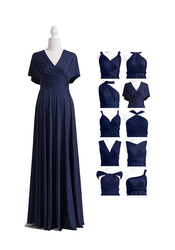 Navy Blue Multiway Infinity dress