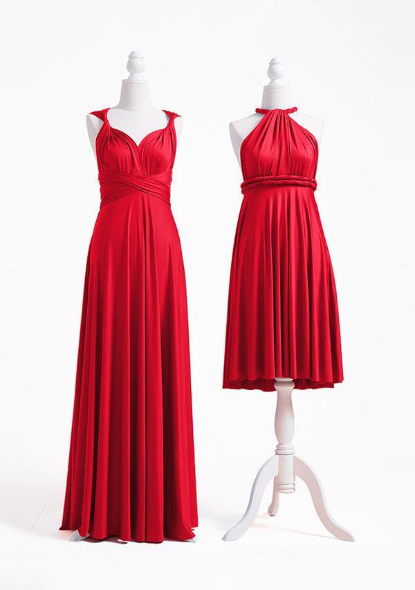 Red Multiway Infinity Dress - InfinityDress.com