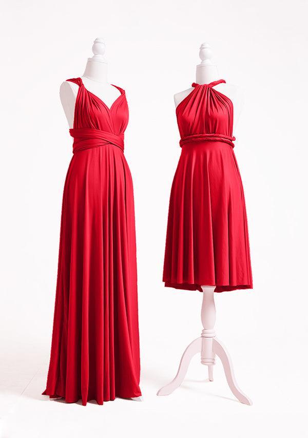 Red Multiway Infinity Dress - InfinityDress.com