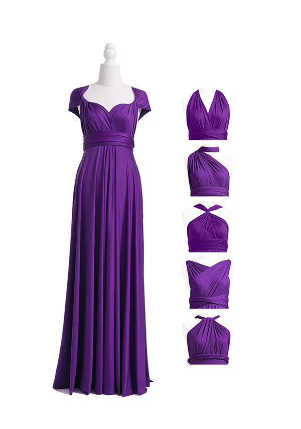 Buy Purple Infinity Dress, Multiway Dress