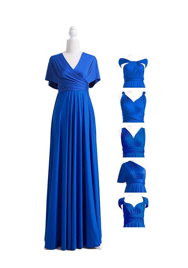royal blue infinity dress bridesmaid