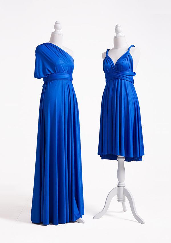 royal blue infinity dress bridesmaid