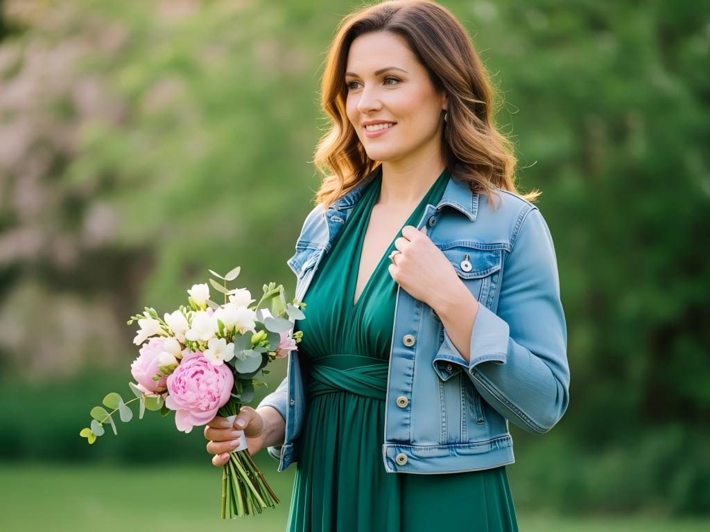 Fresh Spring Looks with Infinity Dress and Jacket Combos