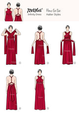 72Styles Infinity Dress Tutorials - Halter Styles