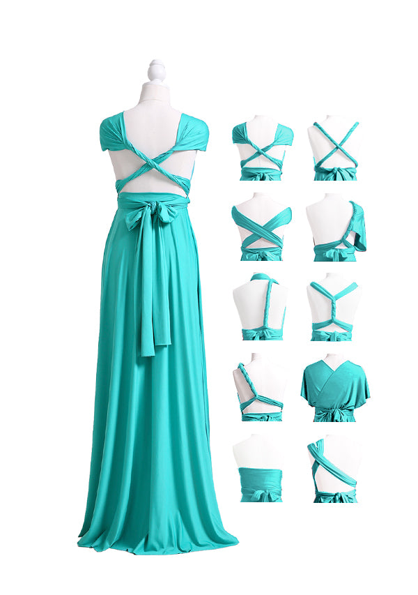 72styles Turquoise Multiway Infinity Dress