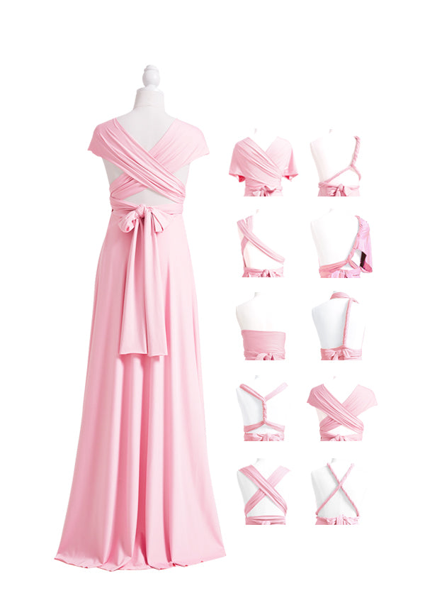 72styles Blush Pink Multiway Infinity Dress