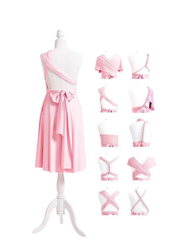 72styles Blush Pink Multiway Infinity Dress